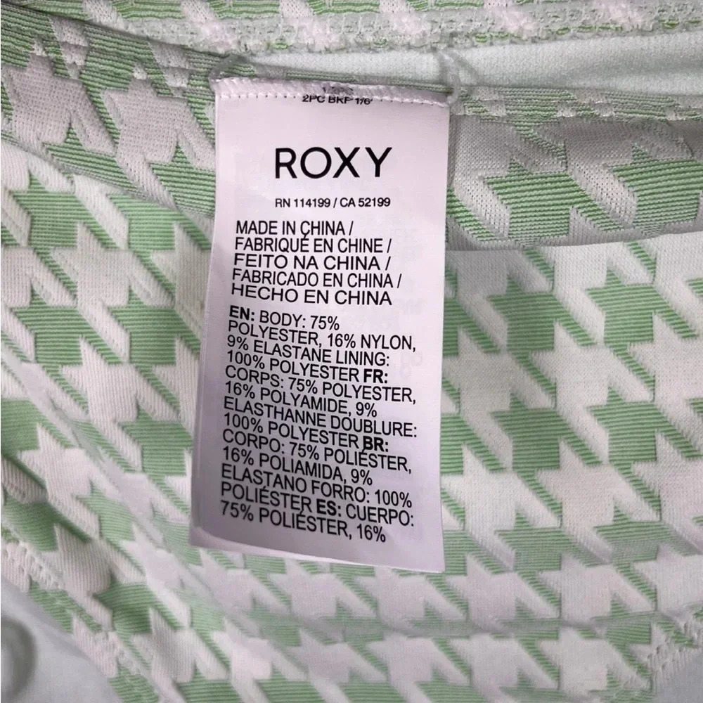 ROXY Women’s Check It Hipster Bikini Bottoms Green Size 2XL NWT - Picture 6 of 6